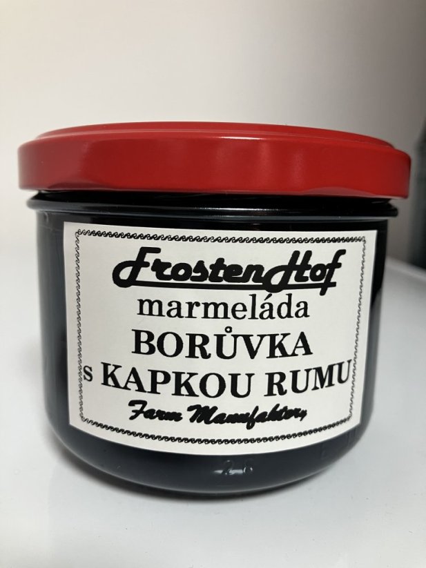 Borůvka s kapkou rumu